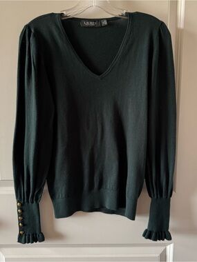 Lauren Ralph Lauren black label cotton sweater